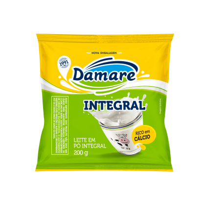 Leite em Pó Integral 200g