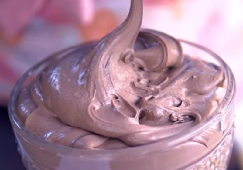 mousse de chocolate