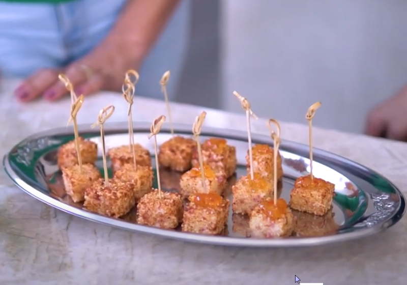 dadinho de tapioca com queijo