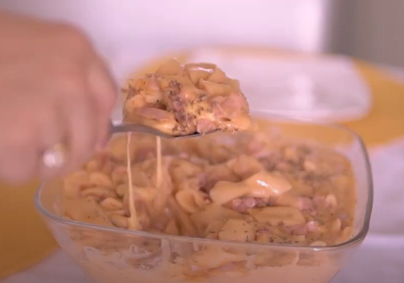 macarrão de panela de pressão